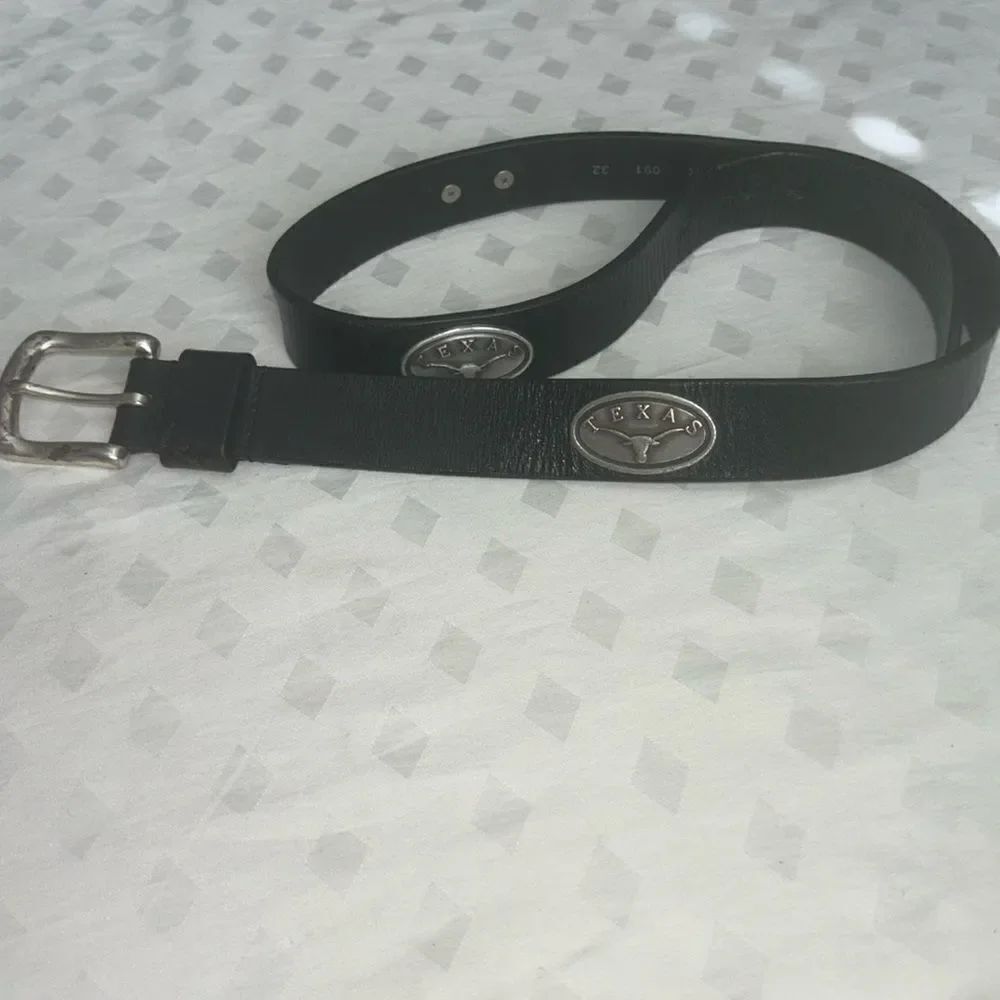 University of Texas Leather Belt